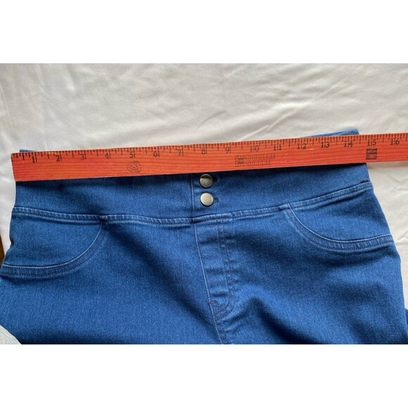Hue Jeggings Leggings Size Medium Tapered Skinny Leg Stretchy Form Fitting Jeans - Picture 7 of 9